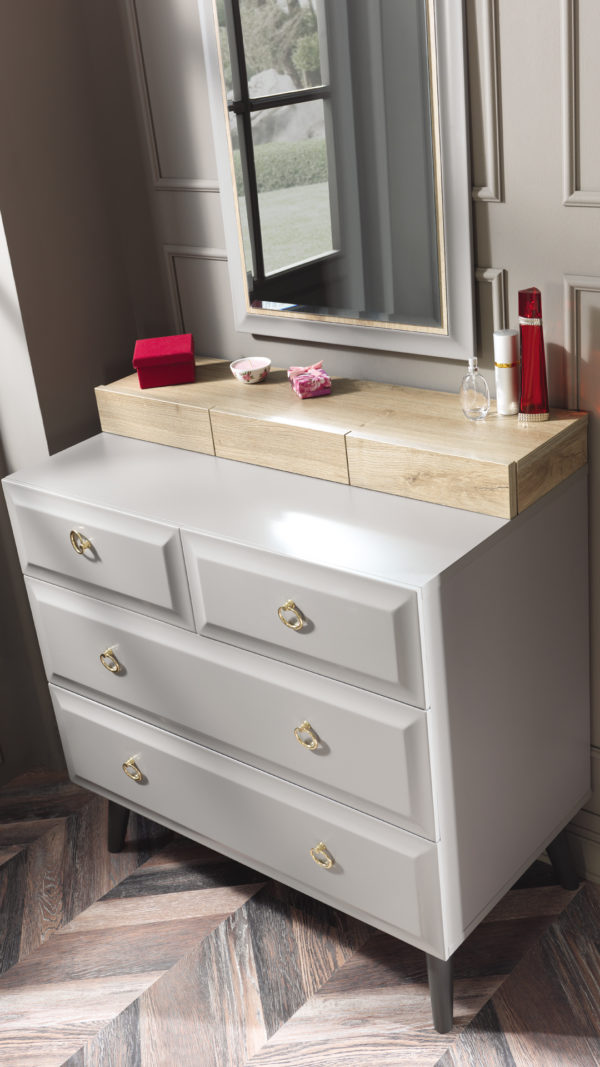 Luna dresser with mirror