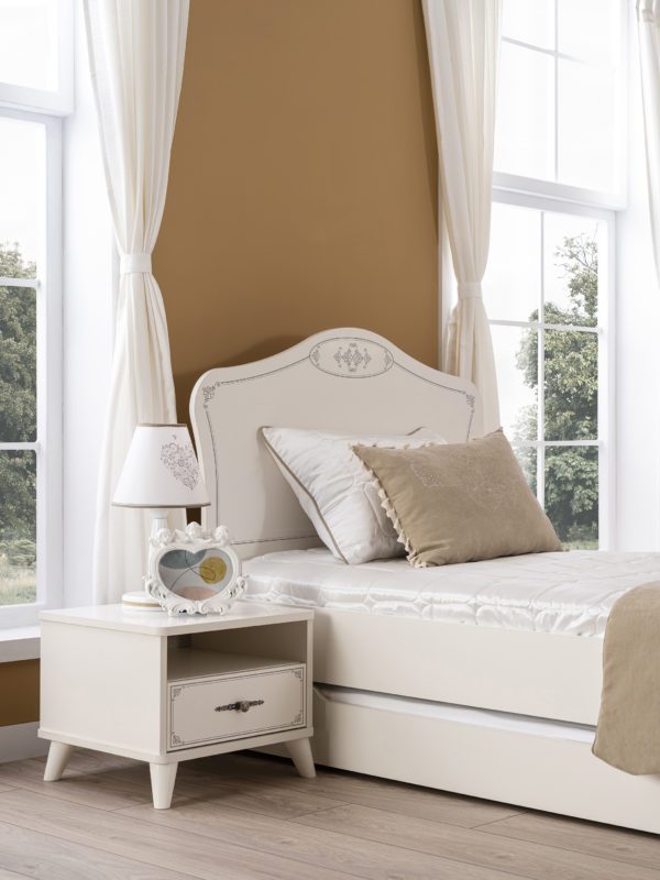 pearl s nightstand and bed
