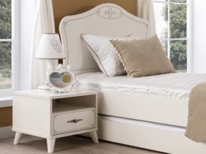 pearl s nightstand and bed