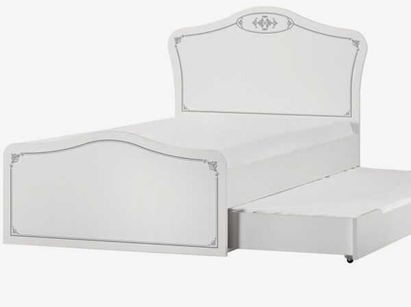 Perlas s kardes karyola Bed with pull out bed
