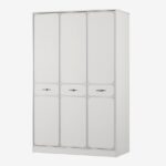 Pearl three door wardrobe