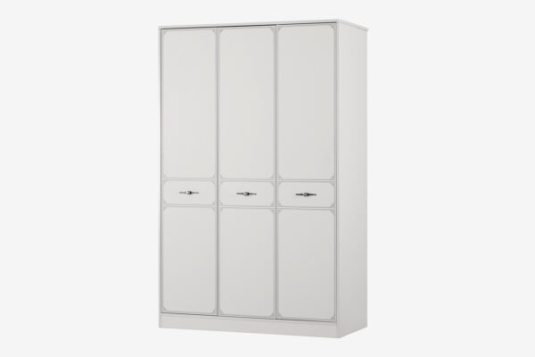 Perlas30339 Pearl three door wardrobe
