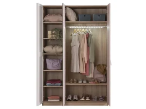 Angel City Three-Door Wardrobe