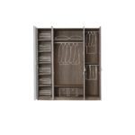 angel city four door wardrobe