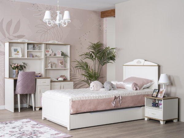Pink freesie kids room