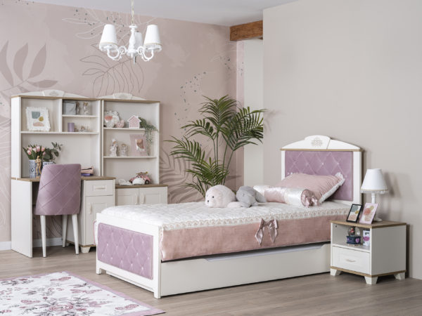 Pink freesie kids room