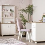 pink freesie study table and chair