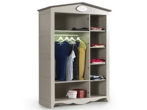 Houses Three-Door Wardrobe