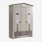 HOUSES Wardrobe 3 Doors