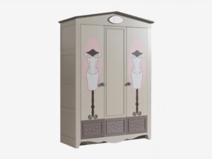 HOUSES Wardrobe 3 Doors