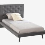 Luna bed with headboard