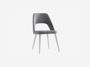 Luna Grey Fabric Chair