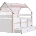 Montessori Pink S Bed 100 cm