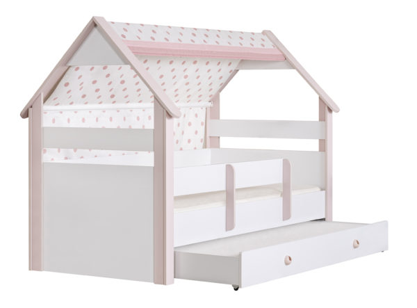 montesori23280 Montessori Pink S Bed 100 cm