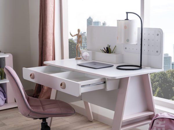 montessori pink study table
