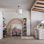 montessori pink kids room