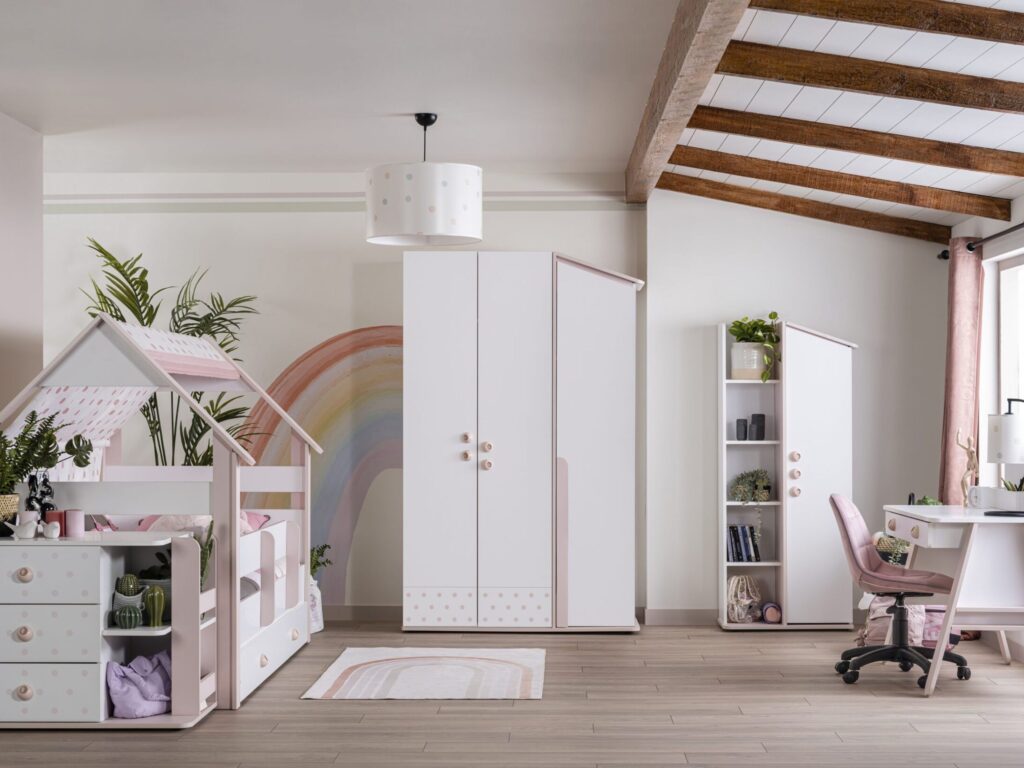 Montessori Pink Kids Room