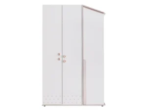 montessori pink s wardrobe 3 door