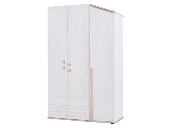 MONTESSORI PINK S Wardrobe 3 Doors