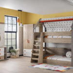 Montessori hut bunk bed room