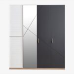 NEW CITY Wardrobe 4 Doors