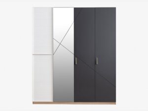 NEW CITY Wardrobe 4 Doors