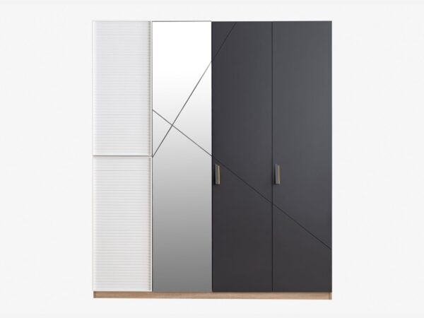 NEW CITY Wardrobe 4 Doors