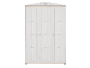 Pink Freesie Three-Door Wardrobe
