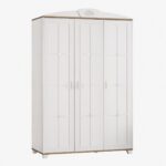 Pink Freesie Wardrobe 3 Doors