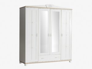 Pink Freesie Wardrobe 4 Doors