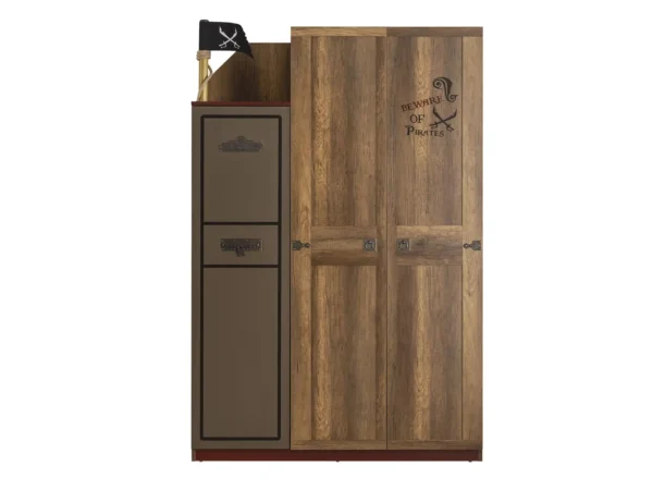pirate-3-door-wardrobe Pirate Three-Door Wardrobe
