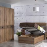 Trio bed with storage