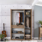 Trio wardrobe