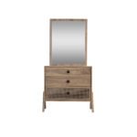 Trio dresser with mirror