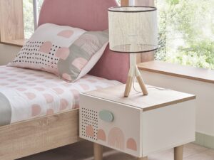 bonie nighstand and lampshade