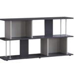 harvey study table with shelves