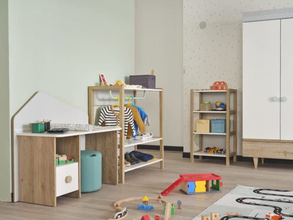 maudi shelves and study table unit