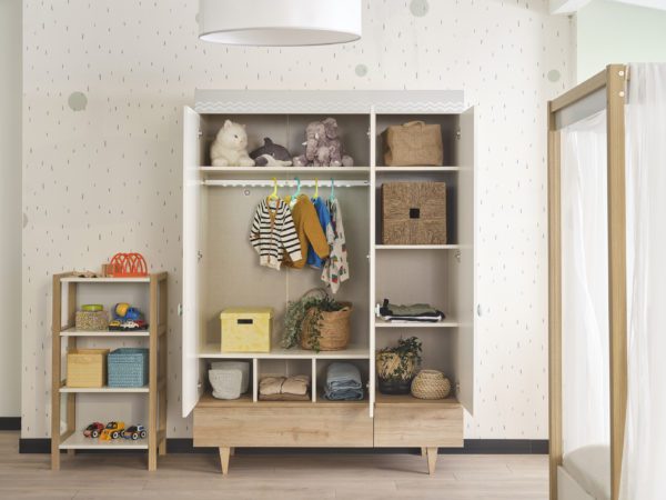 maudi wardrobe and shelf