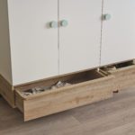 closeup of maudi dresser