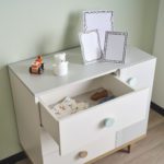 closeup of maudi dresser