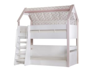 Montessori pink bunk bed