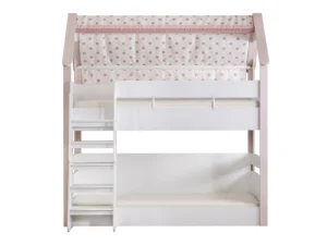 montessori pink s bunk bed