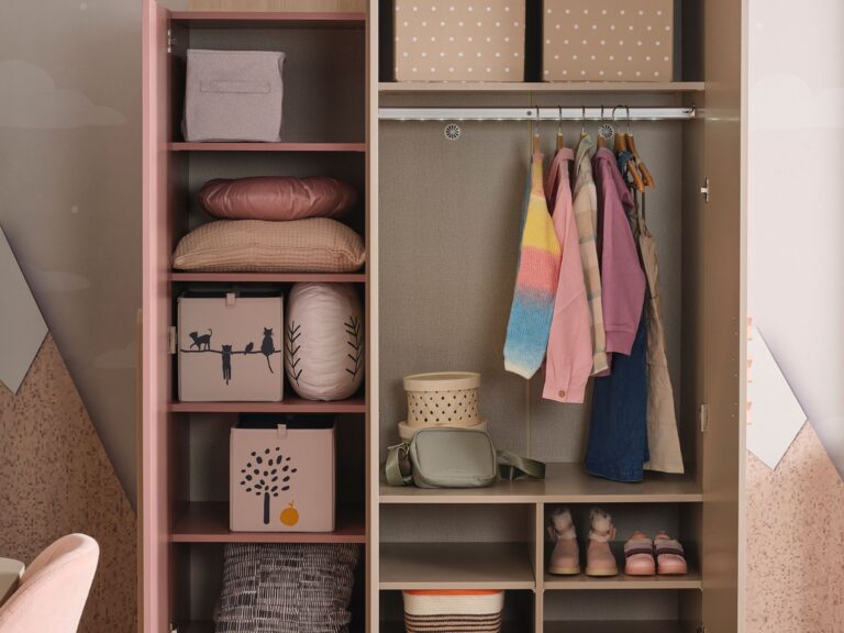 Nordic Three-Door Wardrobe