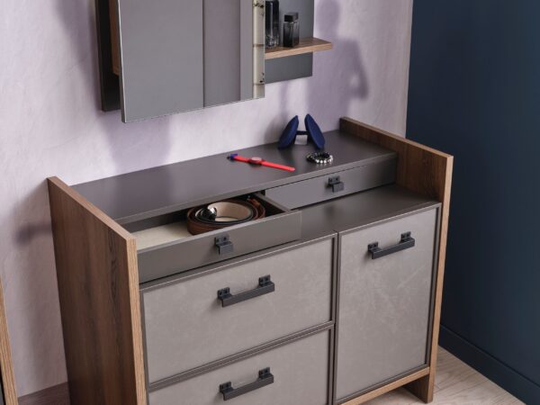 action-dresser-and-mirror Action dresser with mirror