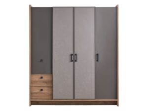 Action Three-Door Wardrobe