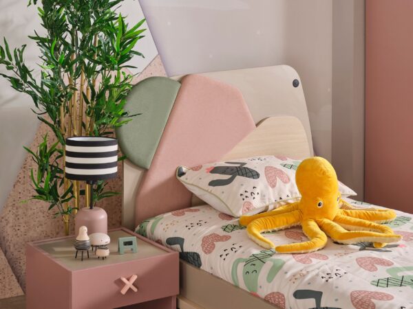 bed-headboard-nordic Nordic Bed with Headboard