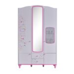 Little Princess Two-Door Wardrobe with Mirror