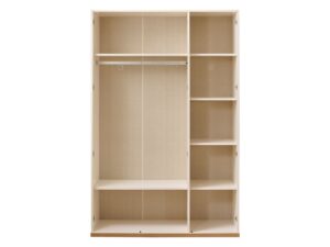 Louis Three Door Wardrobe with Mirror
