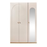 Louis Three Door Wardrobe with Mirror