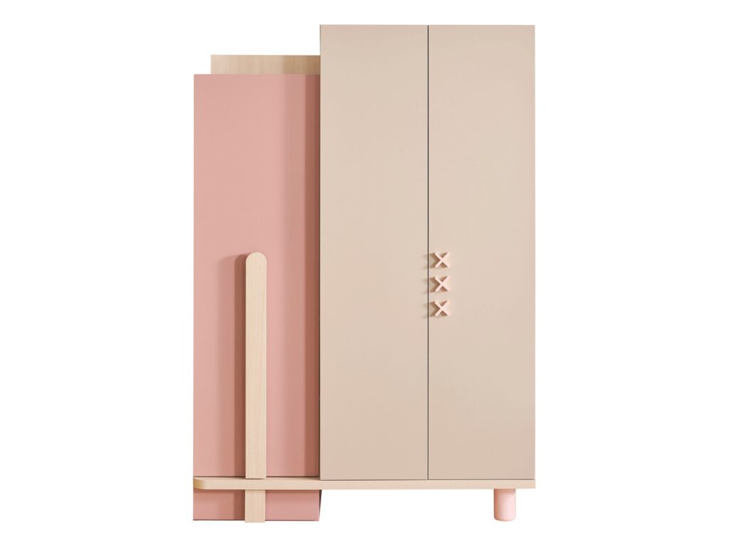 Nordic Three-Door Wardrobe